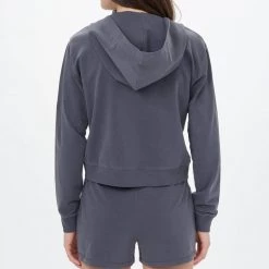 Tentree French Terry Relaxed Zip Hoodie Women