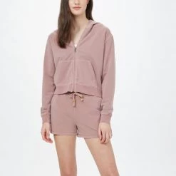 Tentree French Terry Relaxed Zip Hoodie Women