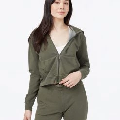Tentree French Terry Relaxed Zip Hoodie Women