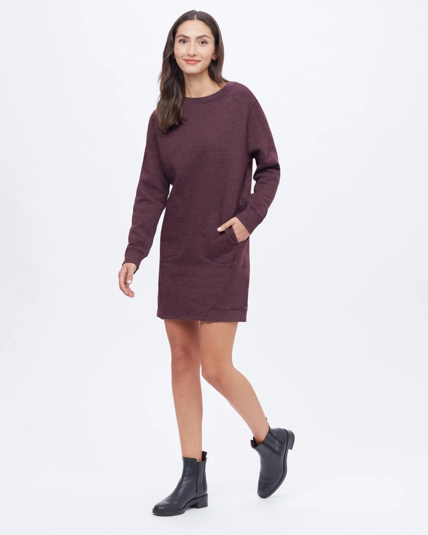 Tentree Fleece Crew Dress Women 4 Tentree Fleece Crew Dress Women