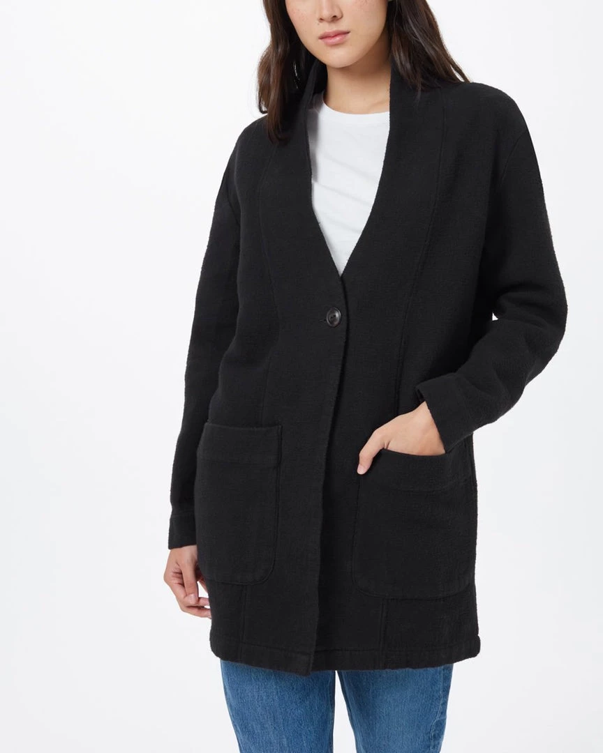 Tentree Women Flannel Cocoon Cardigan 4 Tentree Women Flannel Cocoon Cardigan