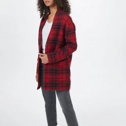 Tentree Women Flannel Cocoon Cardigan 33 Tentree Women Flannel Cocoon Cardigan