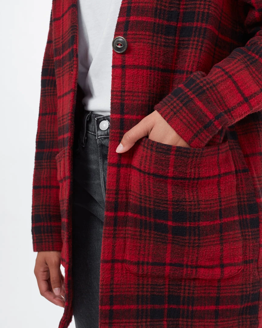 Tentree Women Flannel Cocoon Cardigan 13 Tentree Women Flannel Cocoon Cardigan