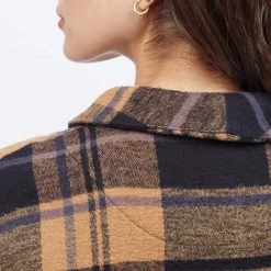 Tentree Women Flannel Cocoon Cardigan 43 Tentree Women Flannel Cocoon Cardigan