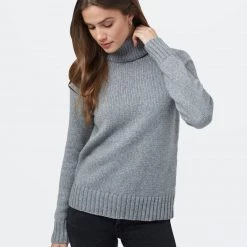 Tentree Highline Wool Turtleneck Sweater Women