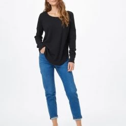 Tentree Women TreeWaffle Crew Longsleeve 45 Tentree Women TreeWaffle Crew Longsleeve