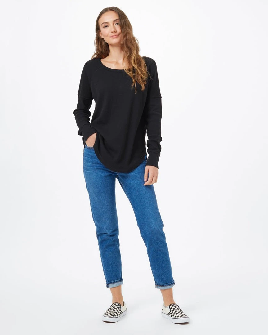 Tentree Women TreeWaffle Crew Longsleeve 10 Tentree Women TreeWaffle Crew Longsleeve