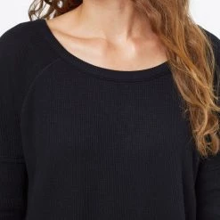 Tentree Women TreeWaffle Crew Longsleeve 44 Tentree Women TreeWaffle Crew Longsleeve