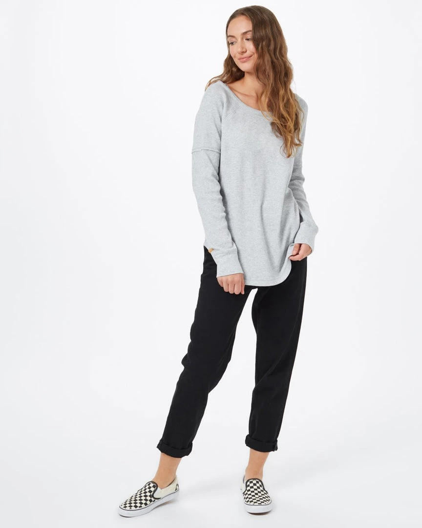 Tentree Women TreeWaffle Crew Longsleeve 7 Tentree Women TreeWaffle Crew Longsleeve