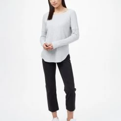 Tentree Women TreeWaffle Crew Longsleeve 51 Tentree Women TreeWaffle Crew Longsleeve