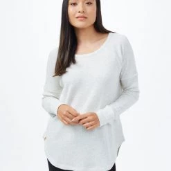 Tentree Women TreeWaffle Crew Longsleeve 55 Tentree Women TreeWaffle Crew Longsleeve