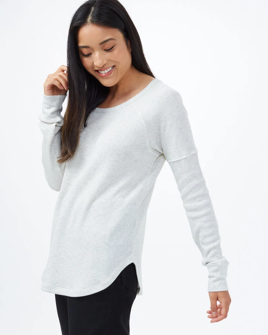 Tentree Women TreeWaffle Crew Longsleeve 24 Tentree Women TreeWaffle Crew Longsleeve