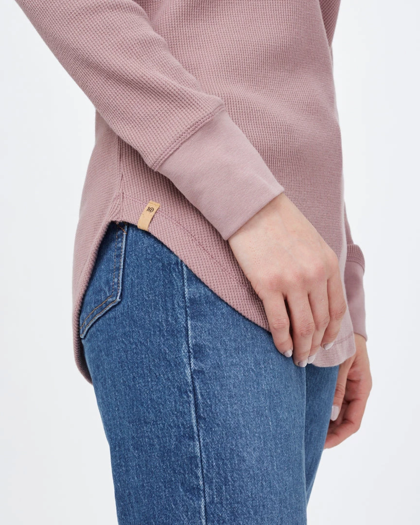 Tentree Women TreeWaffle Crew Longsleeve 13 Tentree Women TreeWaffle Crew Longsleeve