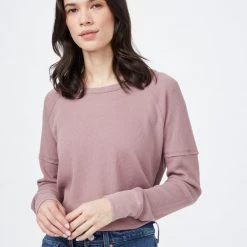 Tentree Women TreeWaffle Crew Longsleeve 40 Tentree Women TreeWaffle Crew Longsleeve