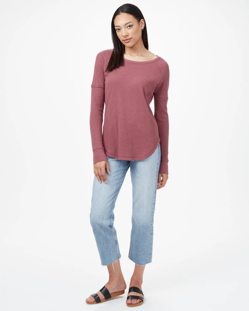 Tentree Women TreeWaffle Crew Longsleeve 29 Tentree Women TreeWaffle Crew Longsleeve