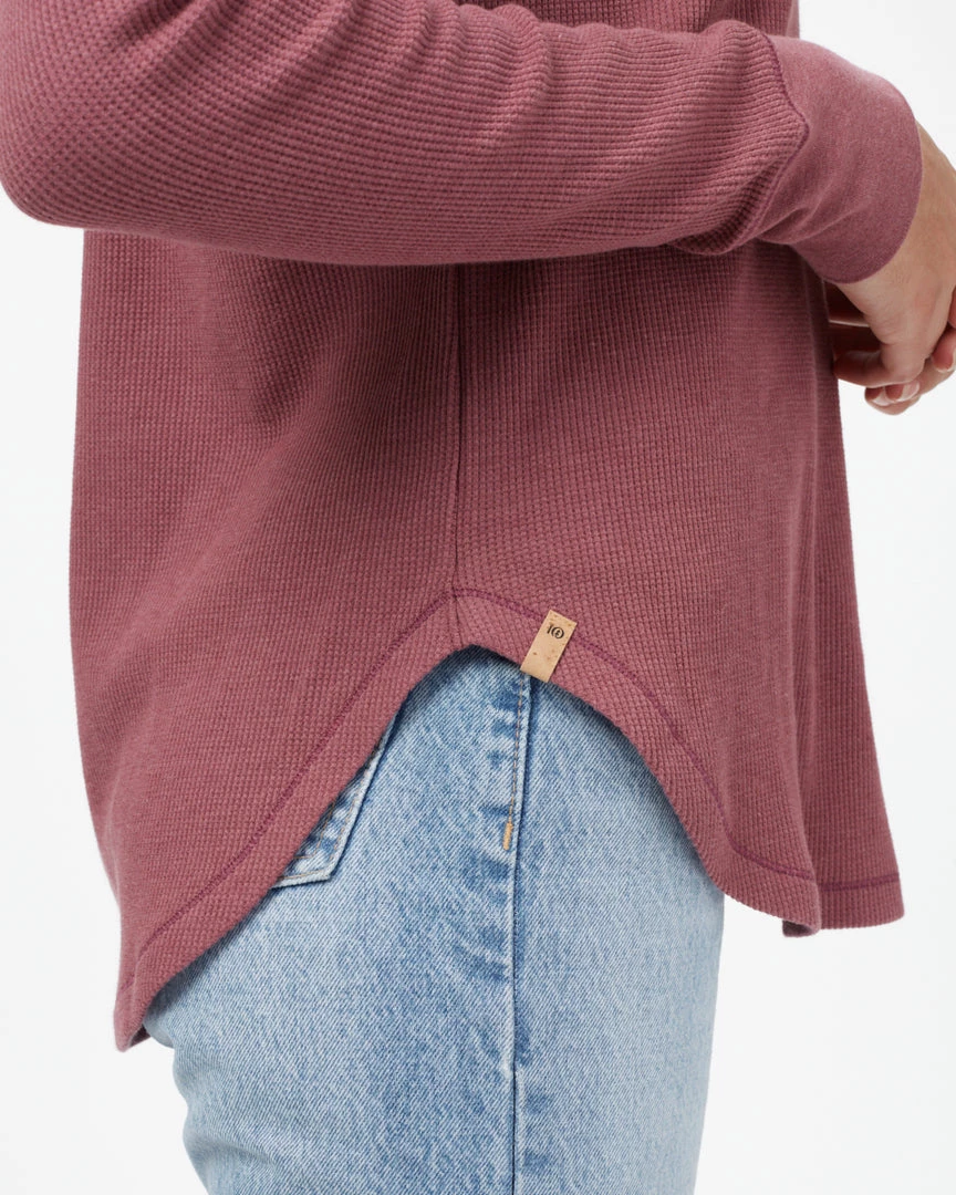 Tentree Women TreeWaffle Crew Longsleeve 32 Tentree Women TreeWaffle Crew Longsleeve