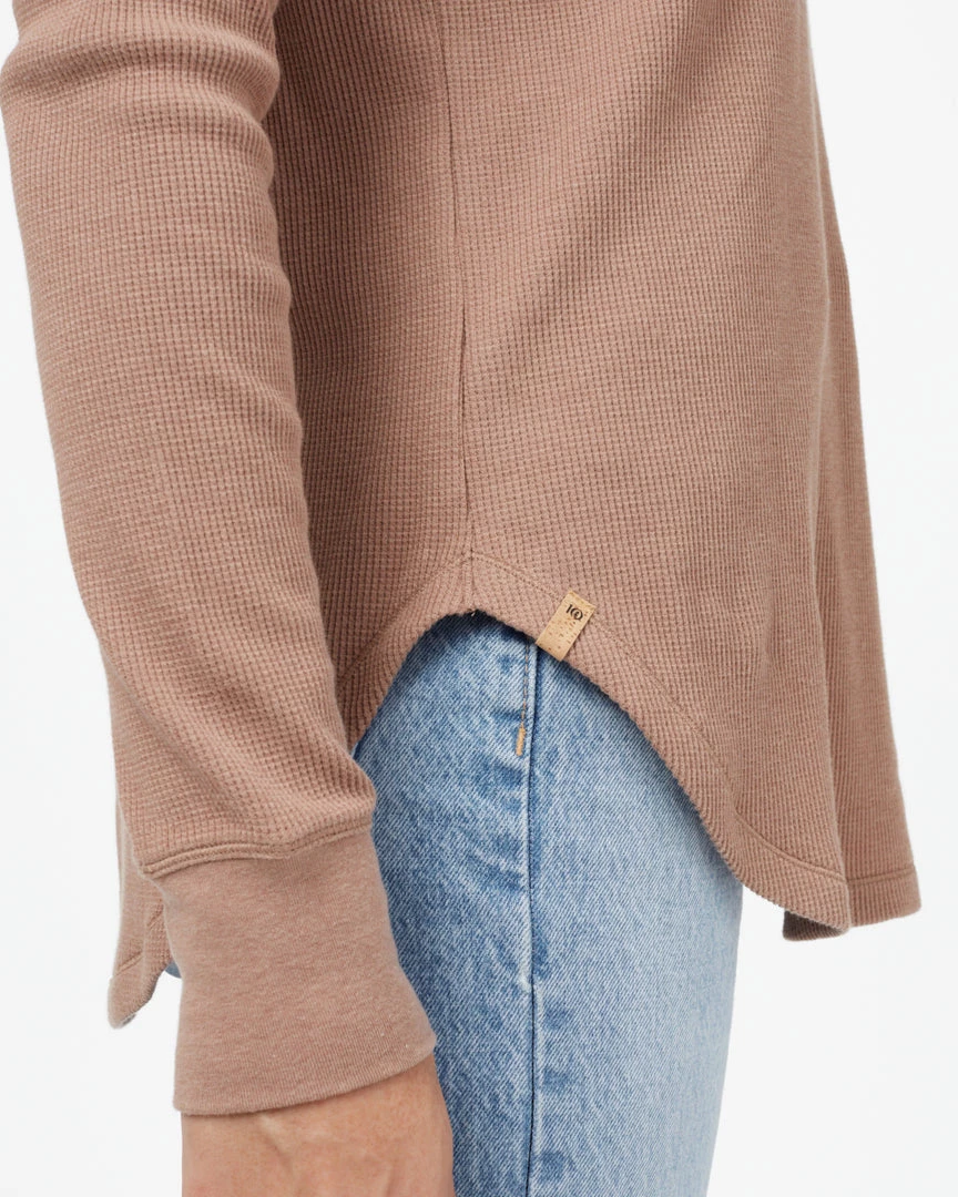 Tentree Women TreeWaffle Crew Longsleeve 37 Tentree Women TreeWaffle Crew Longsleeve