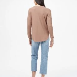 Tentree Women TreeWaffle Crew Longsleeve 73 Tentree Women TreeWaffle Crew Longsleeve