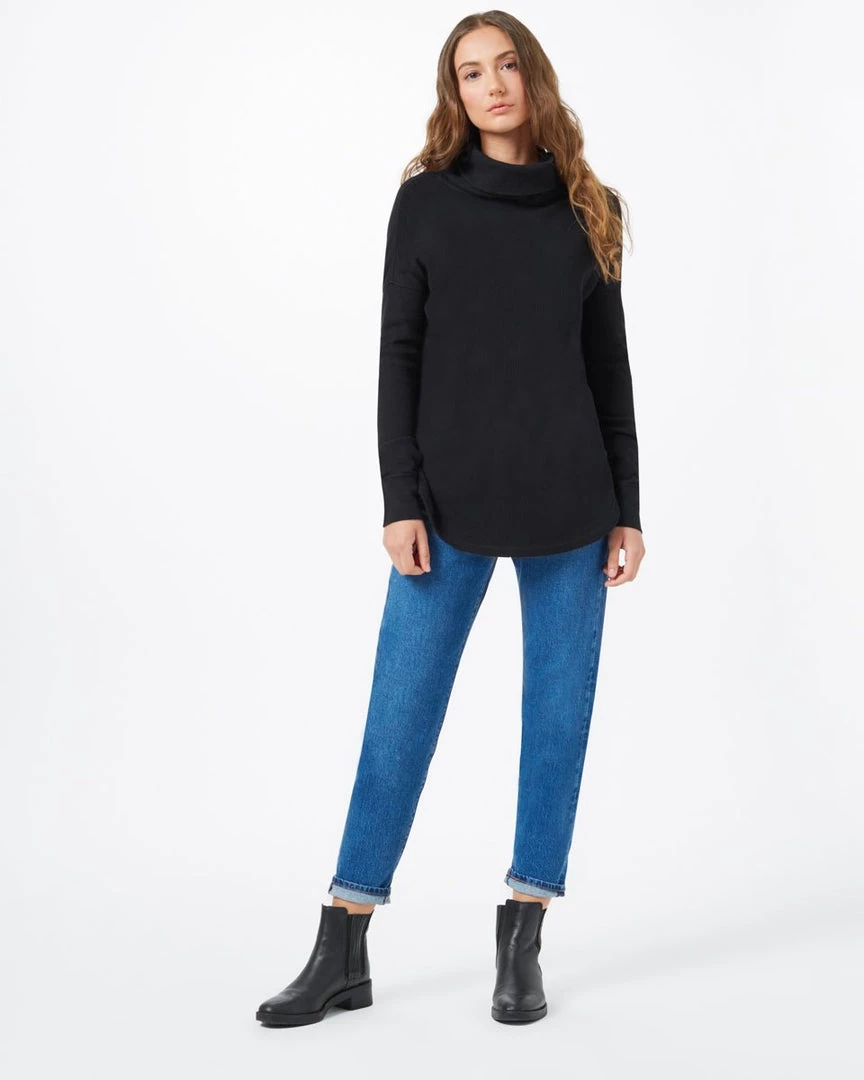 Tentree Women TreeWaffle Turtleneck Longsleeve 5 Tentree Women TreeWaffle Turtleneck Longsleeve