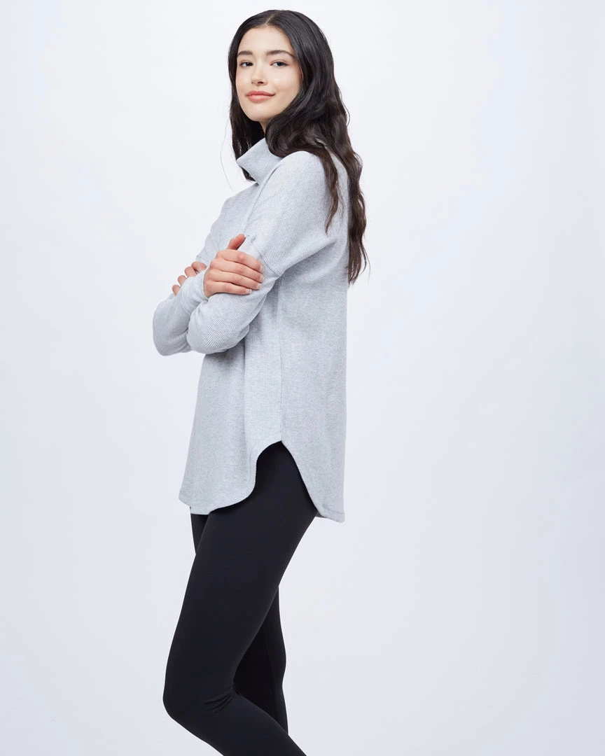 Tentree Women TreeWaffle Turtleneck Longsleeve 13 Tentree Women TreeWaffle Turtleneck Longsleeve