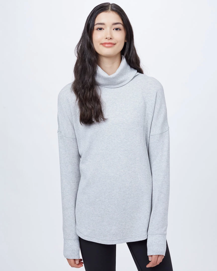 Tentree Women TreeWaffle Turtleneck Longsleeve 3 Tentree Women TreeWaffle Turtleneck Longsleeve