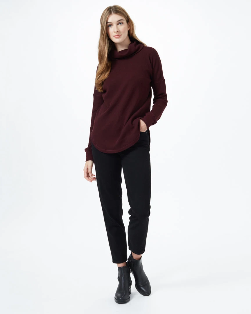 Tentree Women TreeWaffle Turtleneck Longsleeve 22 Tentree Women TreeWaffle Turtleneck Longsleeve