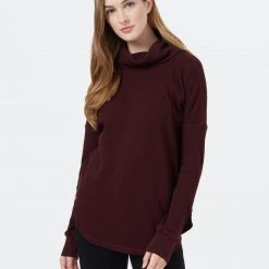 Tentree Women TreeWaffle Turtleneck Longsleeve 41 Tentree Women TreeWaffle Turtleneck Longsleeve