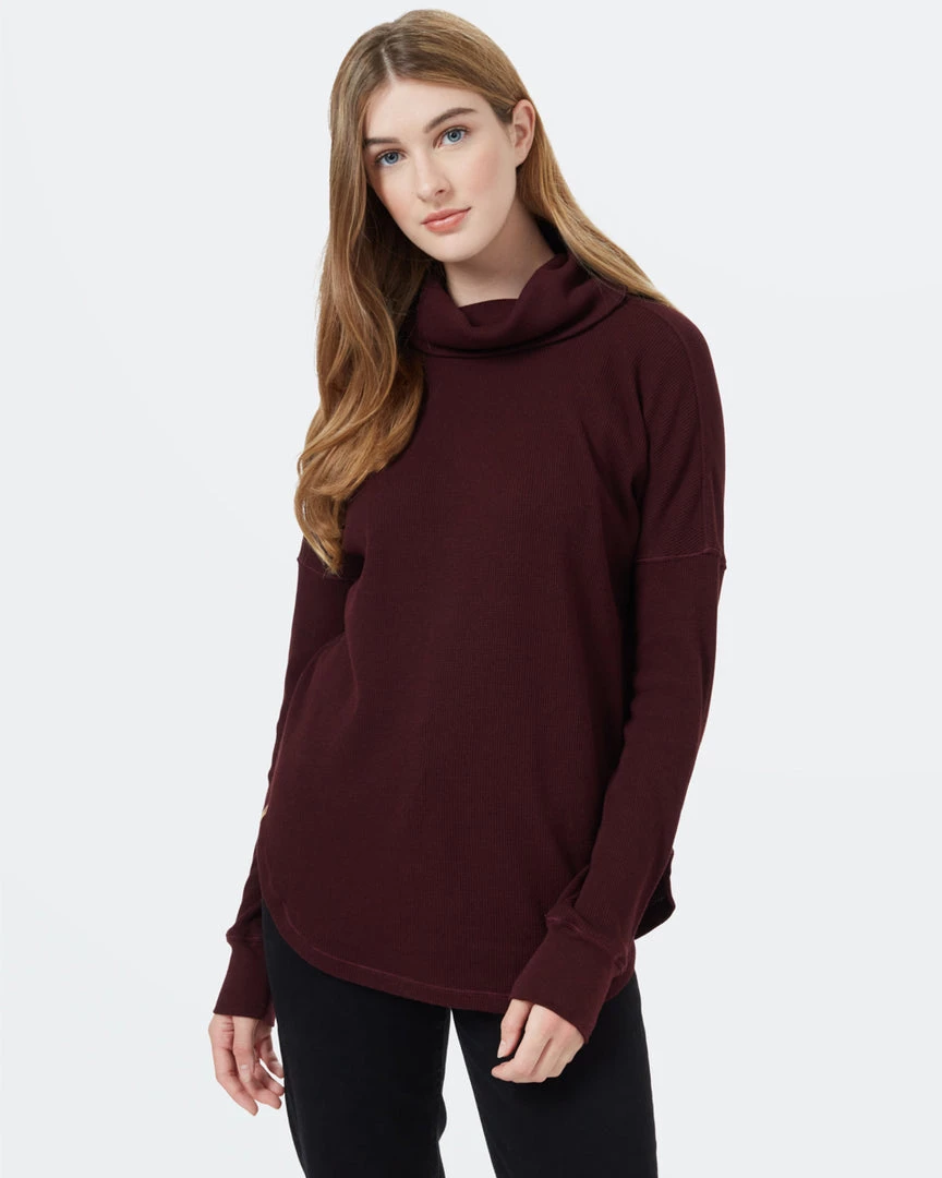 Tentree Women TreeWaffle Turtleneck Longsleeve 21 Tentree Women TreeWaffle Turtleneck Longsleeve