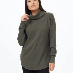 Tentree Women TreeWaffle Turtleneck Longsleeve 26 Tentree Women TreeWaffle Turtleneck Longsleeve