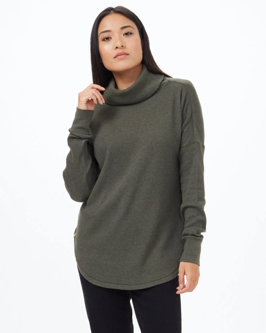 Tentree Women TreeWaffle Turtleneck Longsleeve 6 Tentree Women TreeWaffle Turtleneck Longsleeve