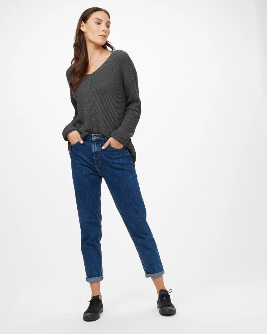 Tentree Women Highline Cotton V-Neck Sweater 8 Tentree Women Highline Cotton V-Neck Sweater