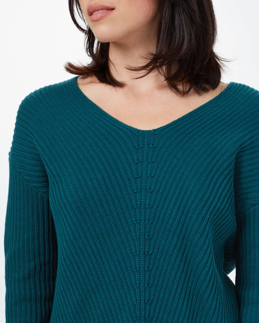 Tentree Women Highline Cotton V-Neck Sweater 21 Tentree Women Highline Cotton V-Neck Sweater