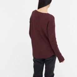 Tentree Women Highline Cotton V-Neck Sweater 67 Tentree Women Highline Cotton V-Neck Sweater