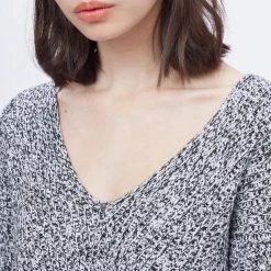 Tentree Women Highline Cotton V-Neck Sweater 56 Tentree Women Highline Cotton V-Neck Sweater