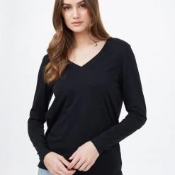 Tentree Treeblend V-Neck Longsleeve Women