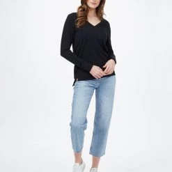 Tentree Treeblend V-Neck Longsleeve Women