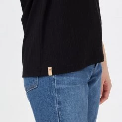 Tentree Women Ribbed Scoop Neck T-Shirt