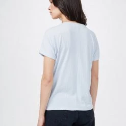 Tentree Women Ribbed Scoop Neck T-Shirt