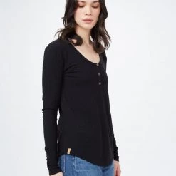 Tentree Women Ribbed Henley Longsleeve 24 Tentree Women Ribbed Henley Longsleeve