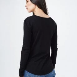 Tentree Women Ribbed Henley Longsleeve 22 Tentree Women Ribbed Henley Longsleeve
