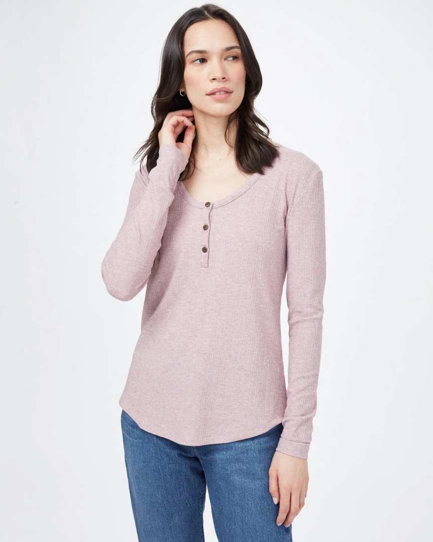 Tentree Women Ribbed Henley Longsleeve 5 Tentree Women Ribbed Henley Longsleeve
