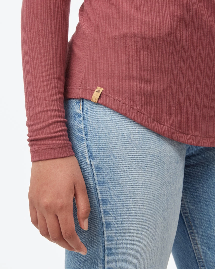 Tentree Women Ribbed Henley Longsleeve 17 Tentree Women Ribbed Henley Longsleeve