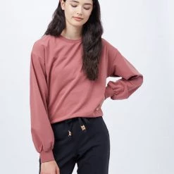 Tentree Balloon Sleeve French Terry Crew 83 Tentree Balloon Sleeve French Terry Crew