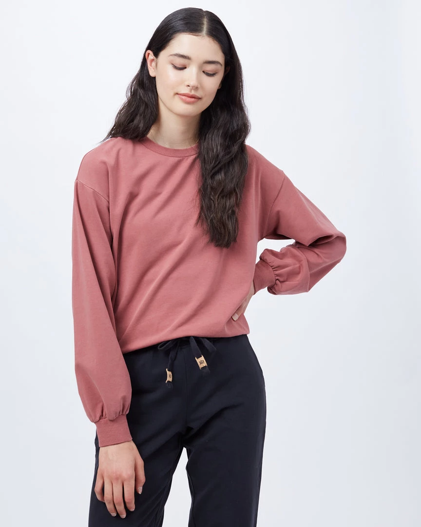 Tentree Balloon Sleeve French Terry Crew 37 Tentree Balloon Sleeve French Terry Crew