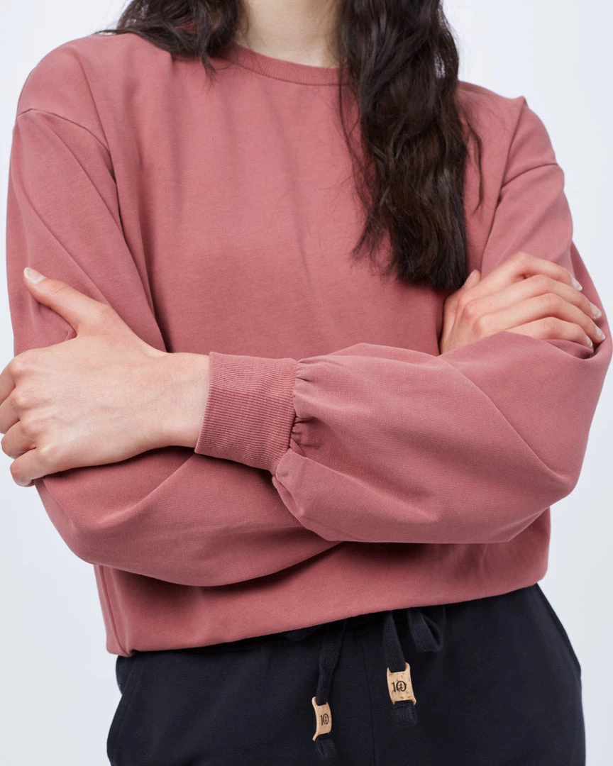 Tentree Balloon Sleeve French Terry Crew 38 Tentree Balloon Sleeve French Terry Crew