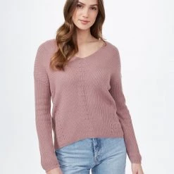 Tentree Highline Cotton Light V-Neck Sweater