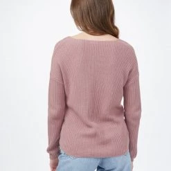 Tentree Highline Cotton Light V-Neck Sweater