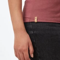 Tentree Women Ribbed High Neck Tank