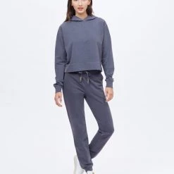 Tentree French Terry Crop Hoodie