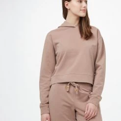 Tentree French Terry Crop Hoodie